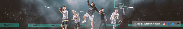 ảnh bìa Youtube đẹp Dude Perfect