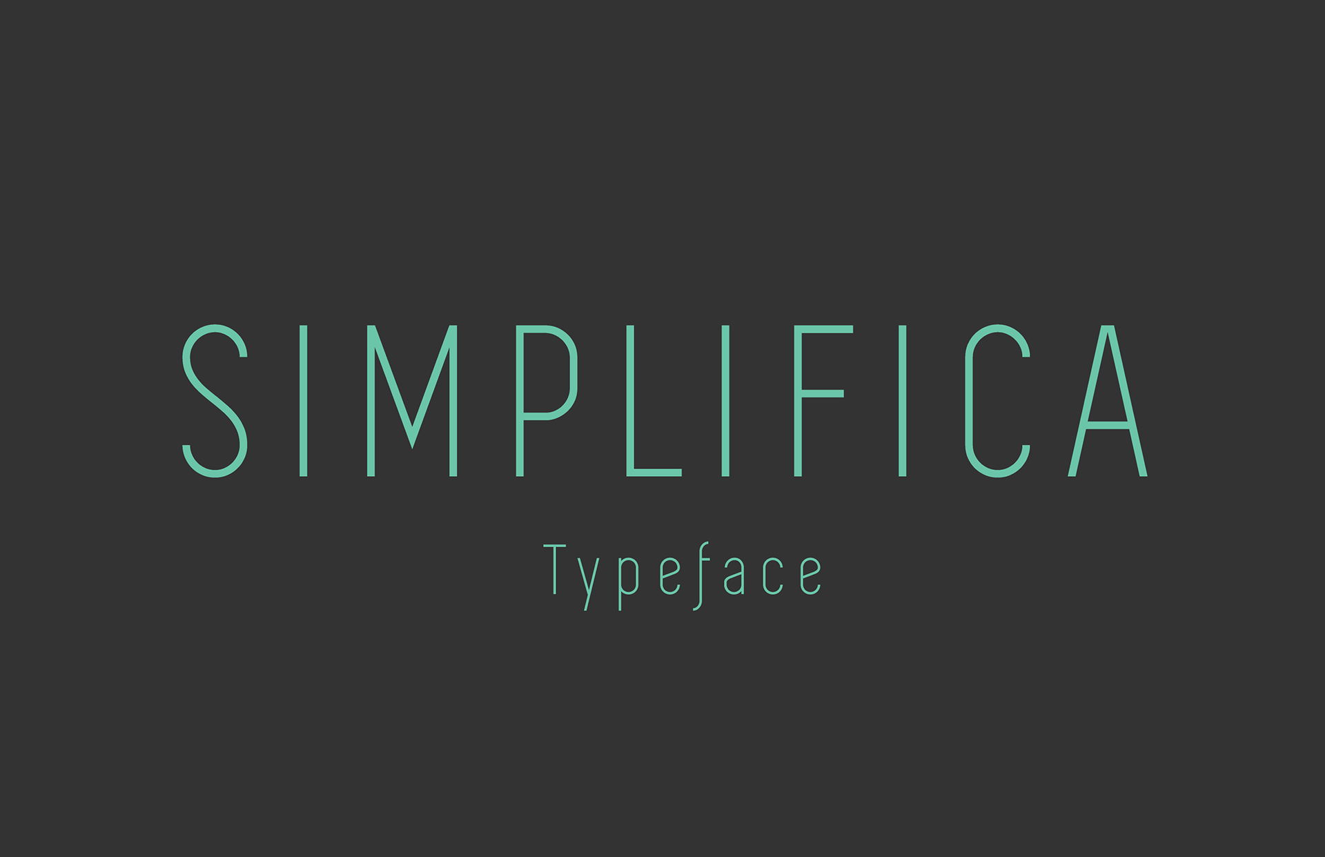 font chữ simplifica