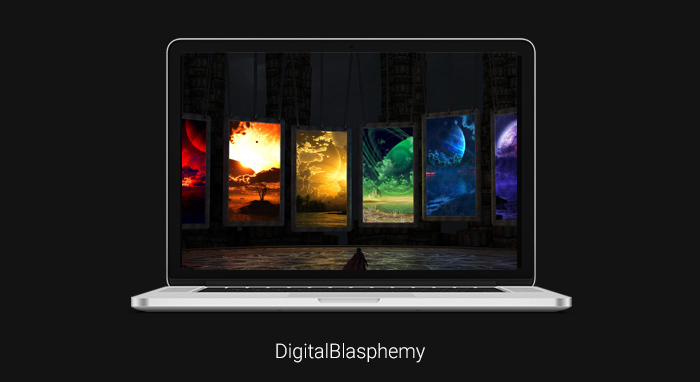 hình nền đẹp máy tính Digital Blasphemy