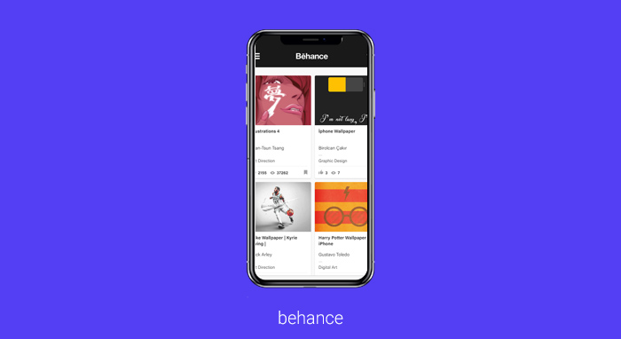 hình nền đẹp điện thoại behance