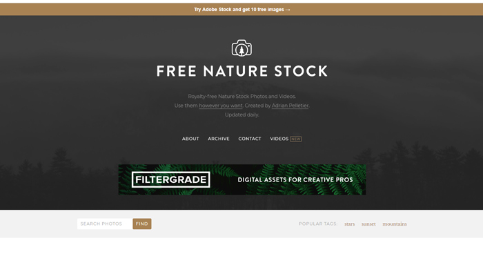 kho ảnh stock free nature stock