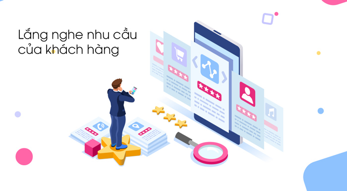 lắng nghe nhu cầu của khách hàng