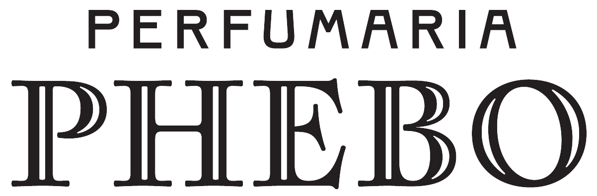 logo chữ có chân perfumaria phebo