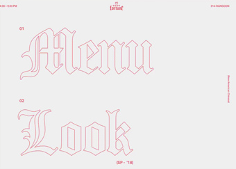 outline typography 2