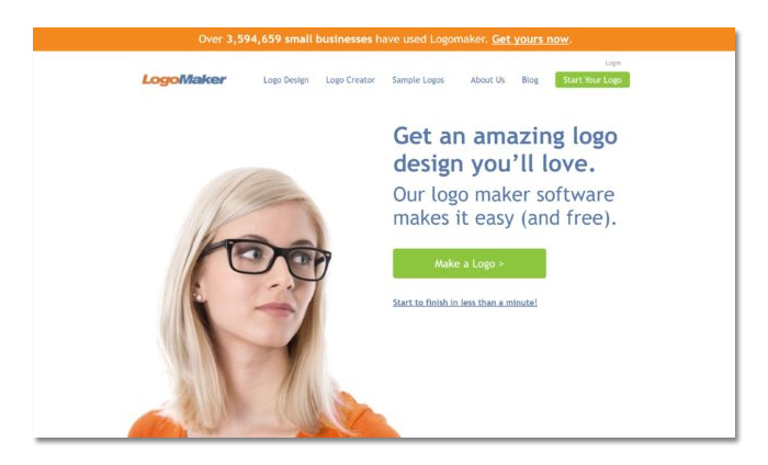 phần mềm thiết kế logo online logo maker
