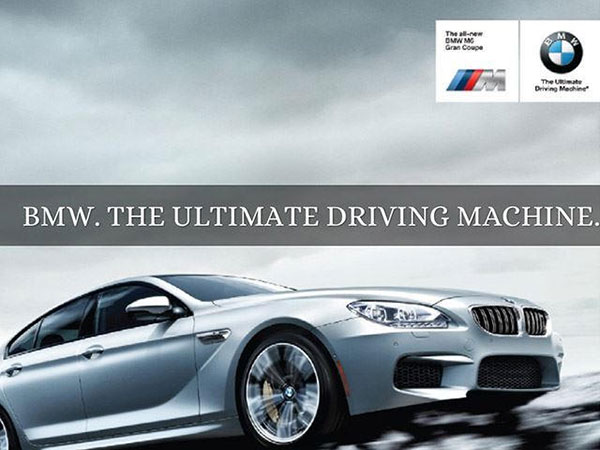 slogan hay của bmw