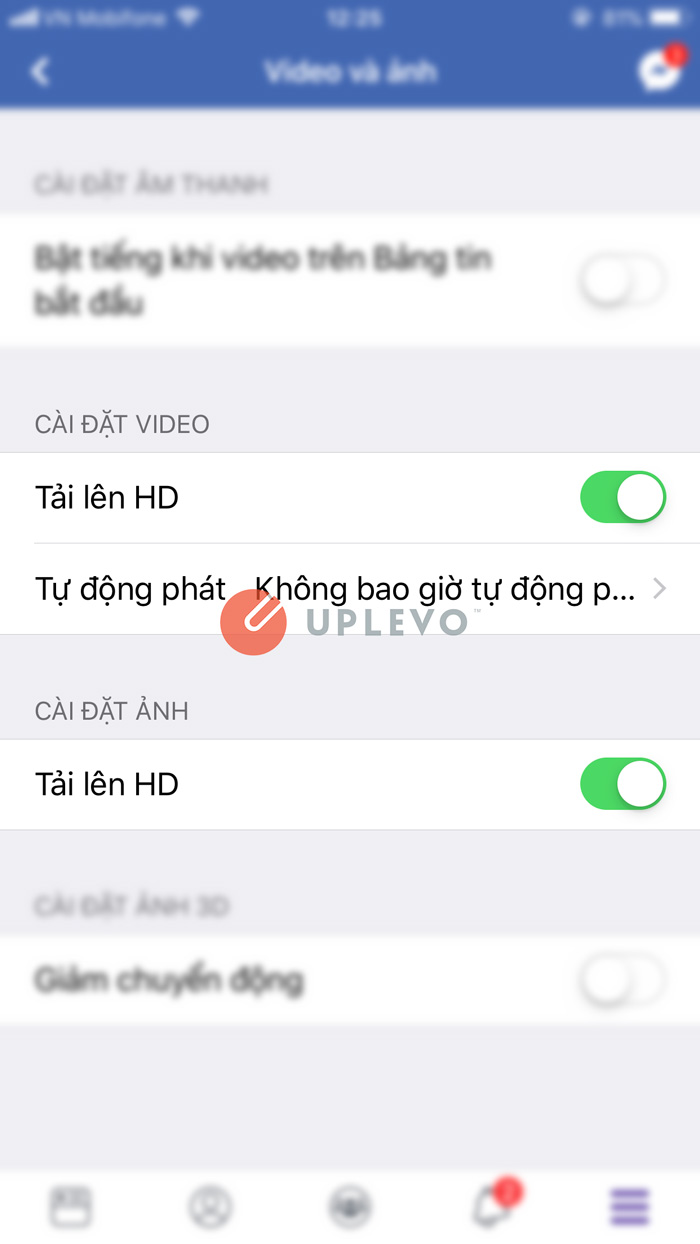 tải video chất lượng cao lên facebook 6