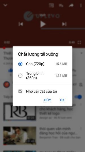 tải video từ Youtube về ứng dụng điện thoại 2