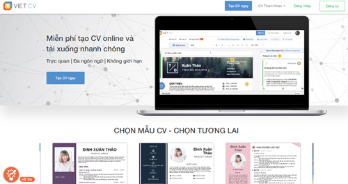 tạo CV online VietCV