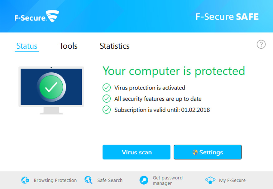 phần mềm diệt virus F-Secure Antivirus