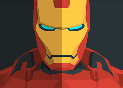 Hình ảnh nền 3D Iron Man