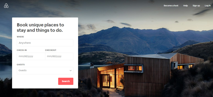 mo hinh kinh doanh cua airbnb - 10 mô hình kinh doanh tuyệt vời dành cho dân khởi nghiệp