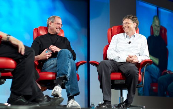 câu chuyện cạnh tranh billgates và stevejobs