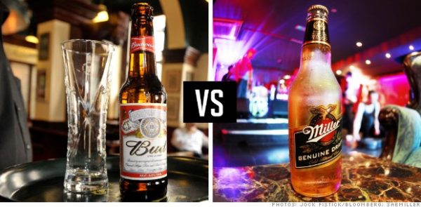 câu chuyện cạnh tranh budweiser và miller