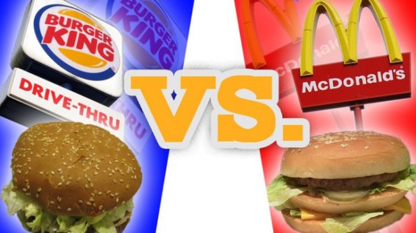 câu chuyện cạnh tranh McDonald và BurgerKing