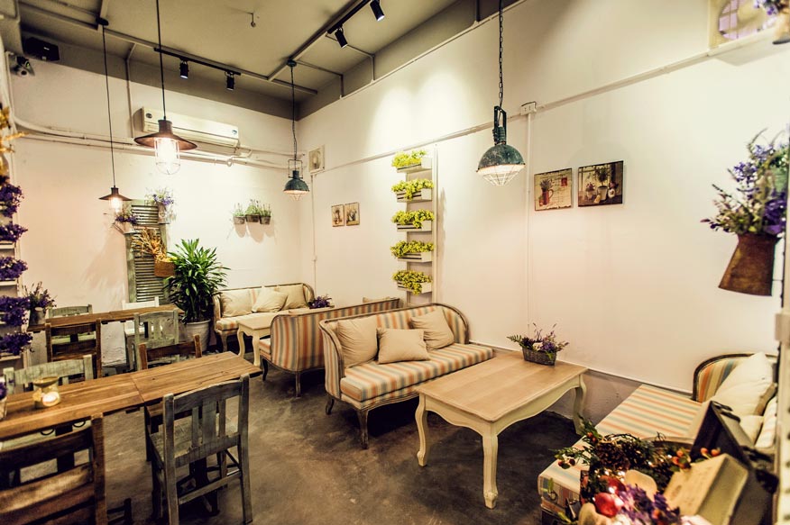 mô hình cafe vintage nhỏ đẹp