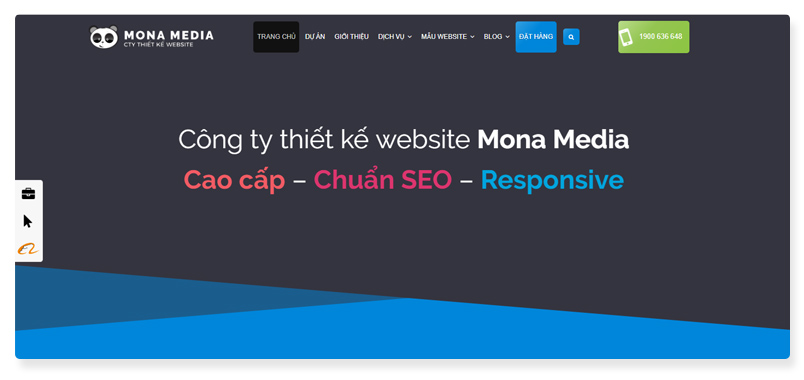 công ty thiết kế website Mona Media