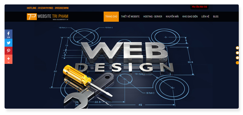 công ty thiết kế website Trí Phạm