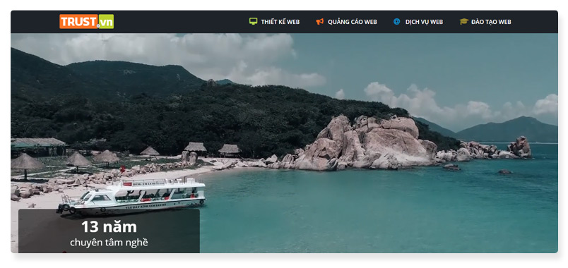 công ty thiết kế website Trust.vn
