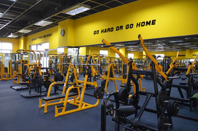 Diện tích phòng tập gym