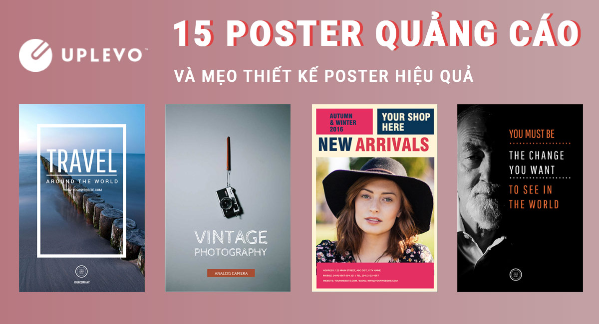 Poster Là Gì? 15 Mẫu Poster Quảng Cáo Đẹp, Sáng Tạo - Design box