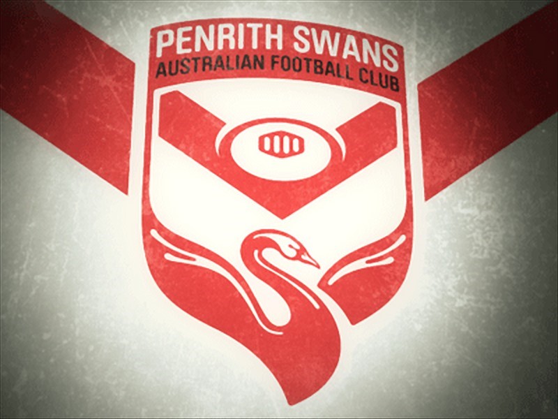 logo của Penrith Swans Logo Concept