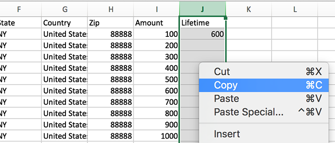 báo cáo khách hàng lifetime value 10