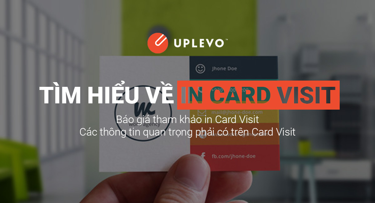 Tìm Hiểu Về In Card Visit - In Card Visit Giá Rẻ Lấy Ngay