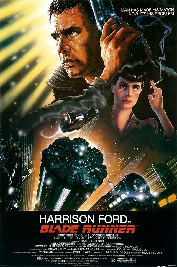 mẫu poster phim blade runner