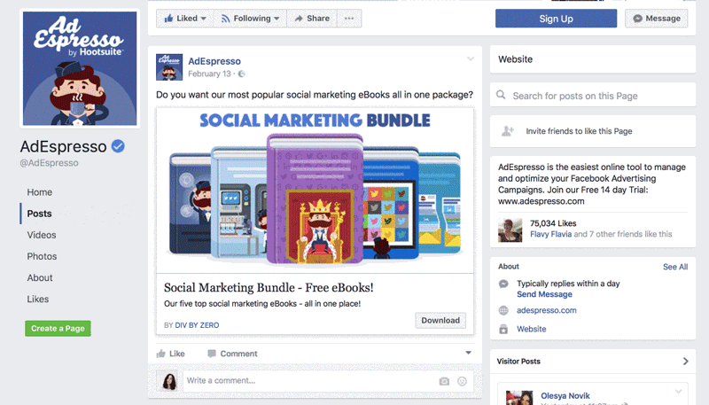 Các hình thức quảng cáo trên Facebook Facebook Lead Ads 