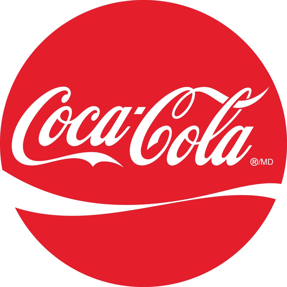 thiết kế logo của cocacola