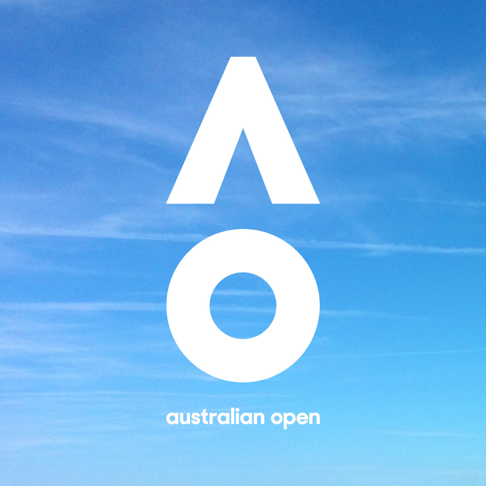 ứng dụng của logo australian open